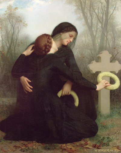 Le Jour des Morts (All Saints Day) by William Adolphe Bouguereau